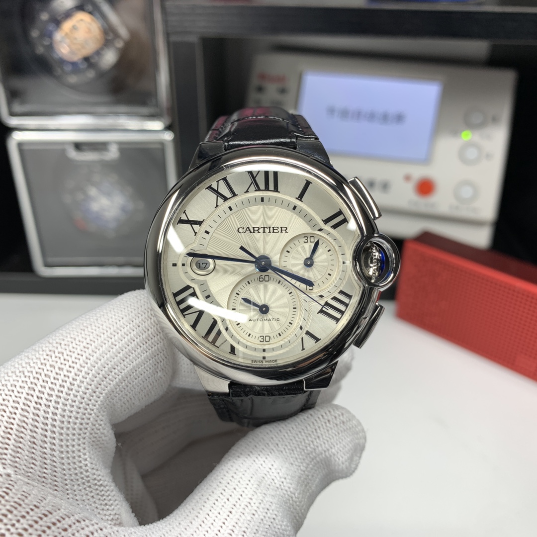 Cartier Ballon Bleu Blue 8101MC 44mm