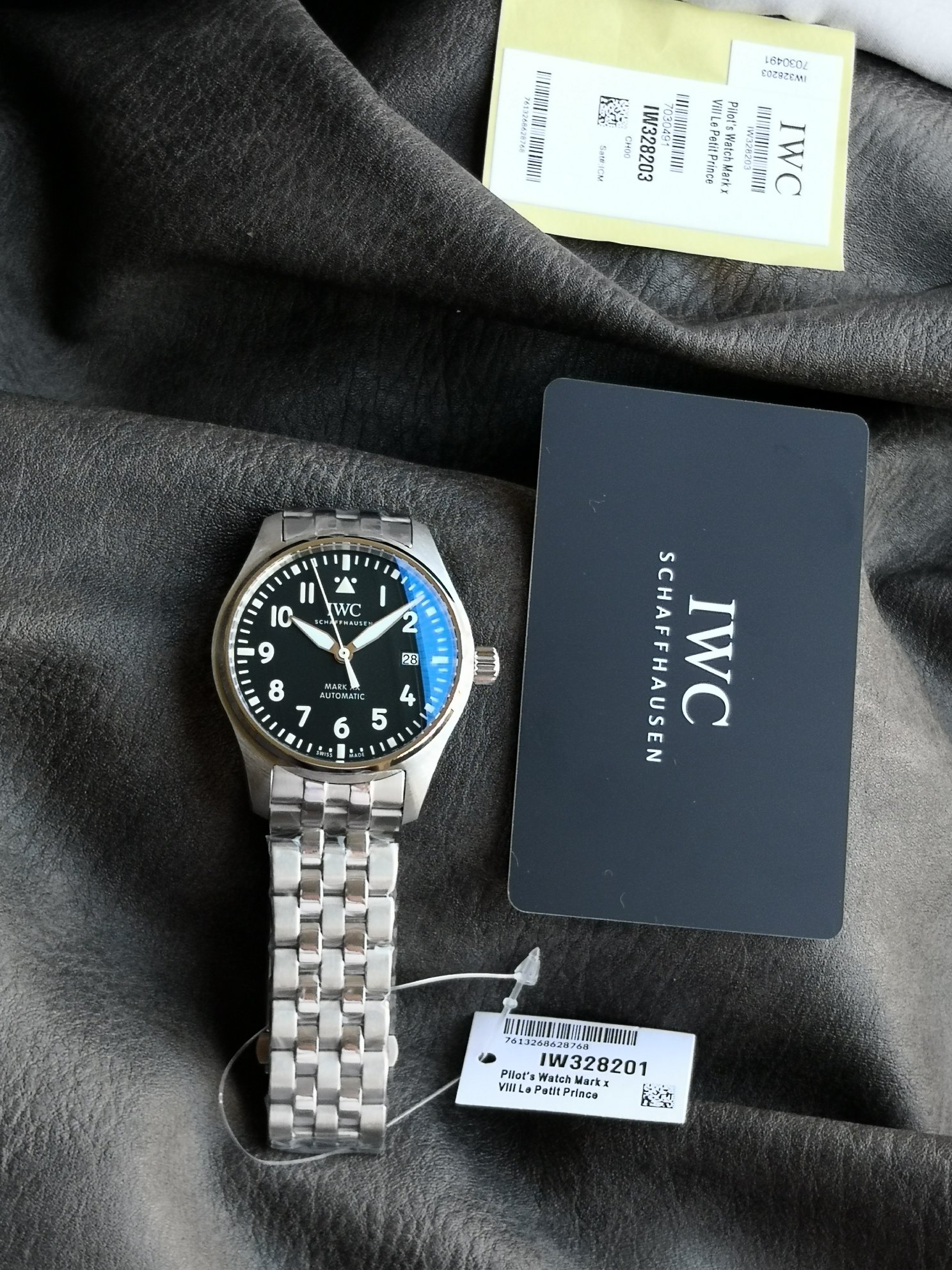 IWC Pilot Black 2892 V7
