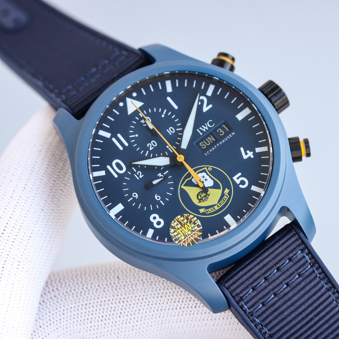 IWC Pilot Blue 7750 44.5mm TW