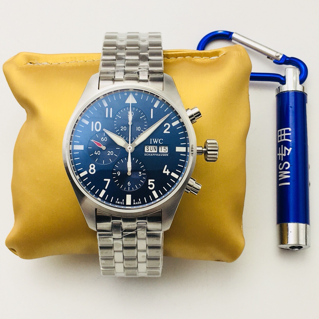 IWC Pilot Blue 7750