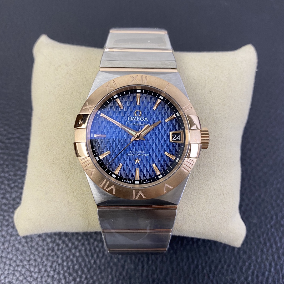 Omega Constellation Blue 38mm VS