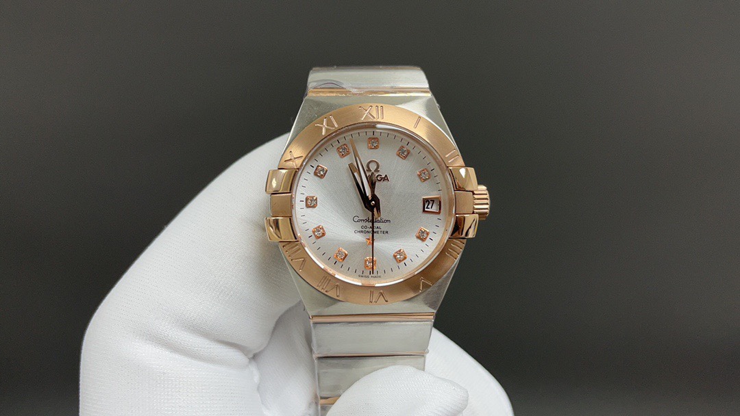 Omega Constellation Blue 8520