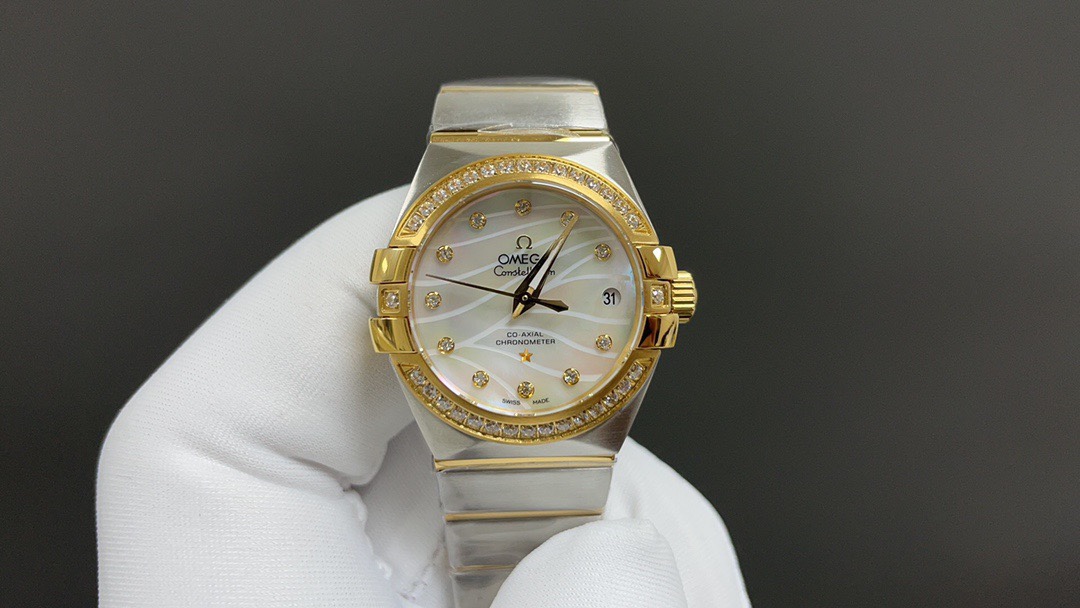 Omega Constellation Blue 8520