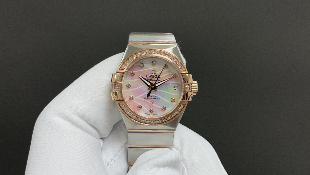 Omega Constellation Blue 8520