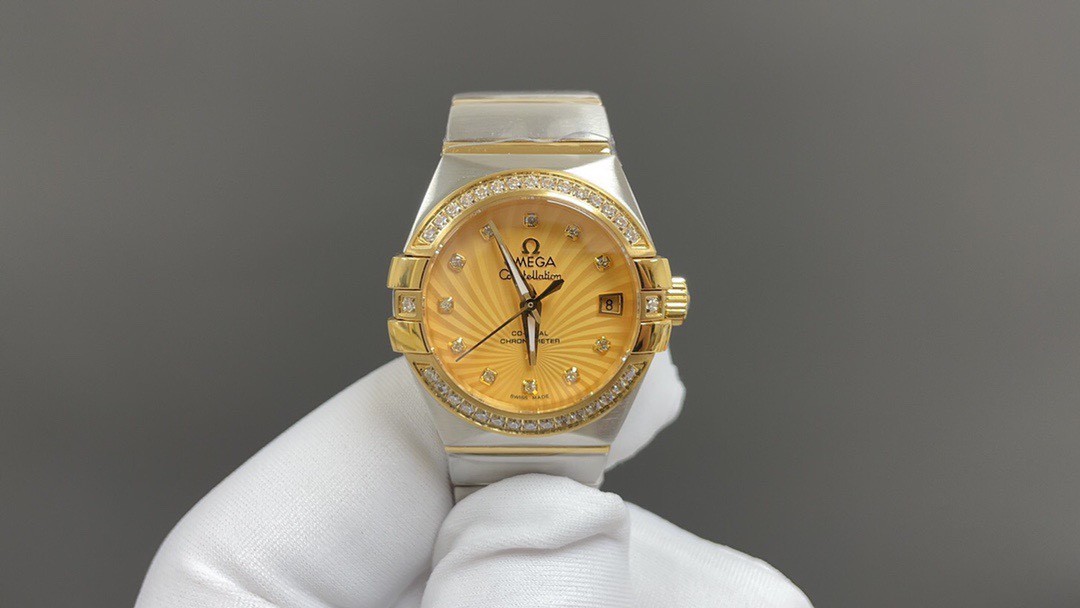 Omega Constellation Blue 8520