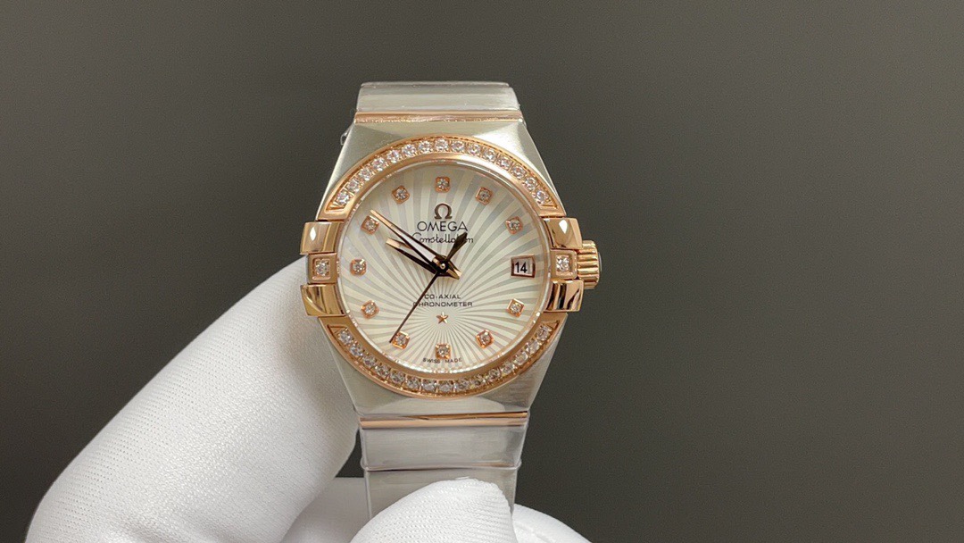 Omega Constellation Blue 8520