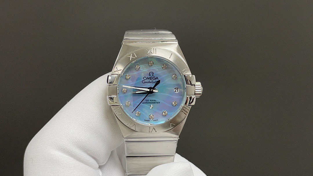 Omega Constellation Blue 8520