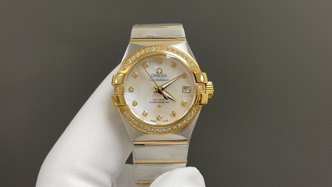 Omega Constellation Blue 8520