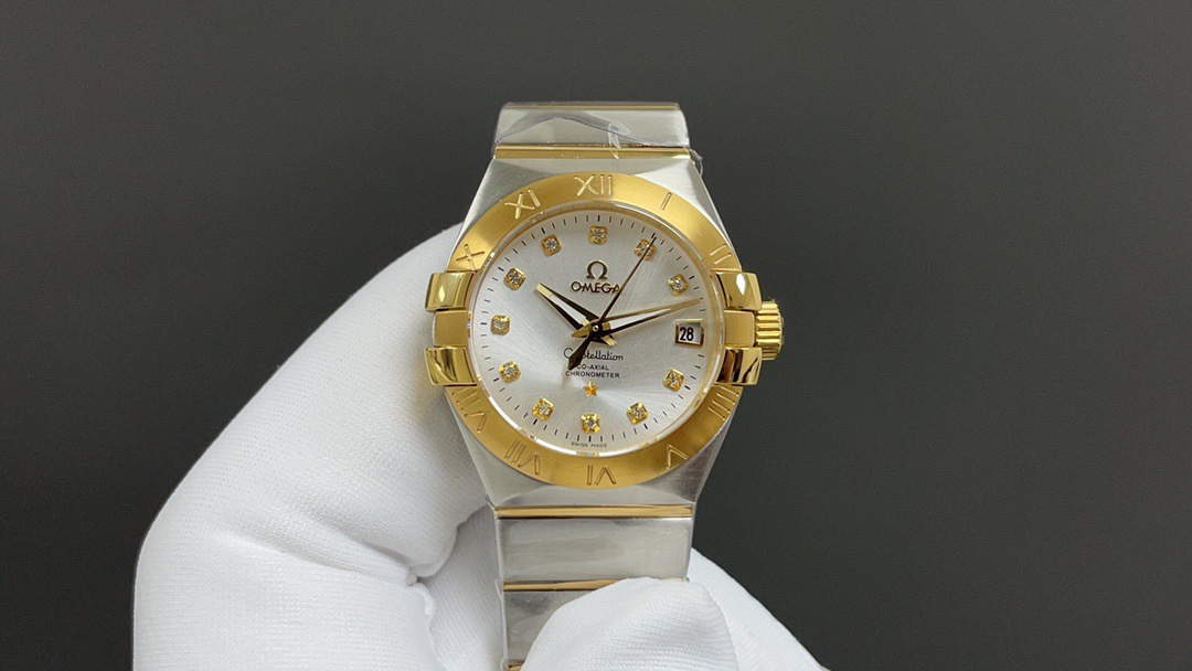 Omega Constellation Blue 8520