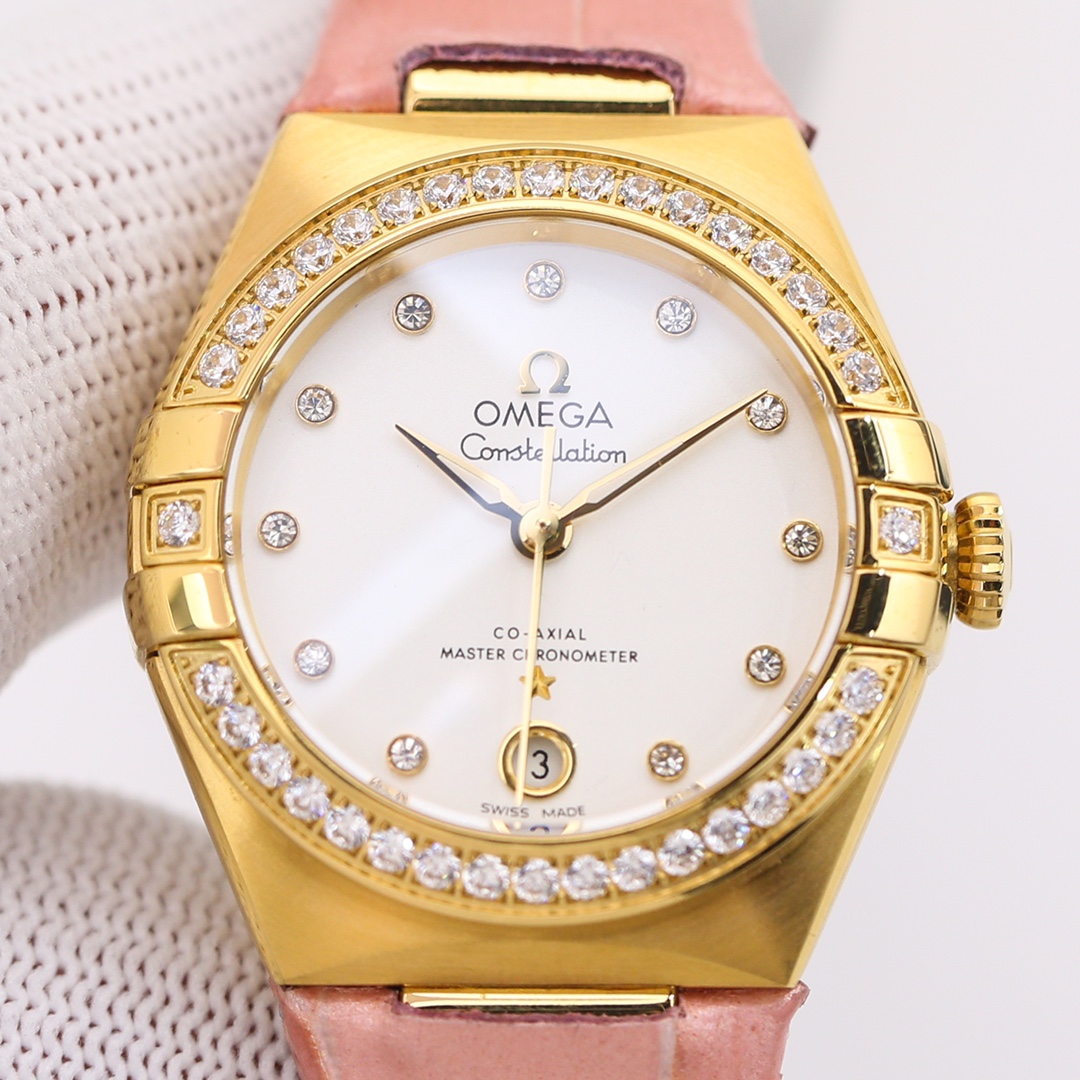 Omega Constellation Blue 8700 29mm