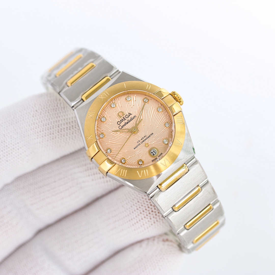 Omega Constellation Blue 8700 29mm