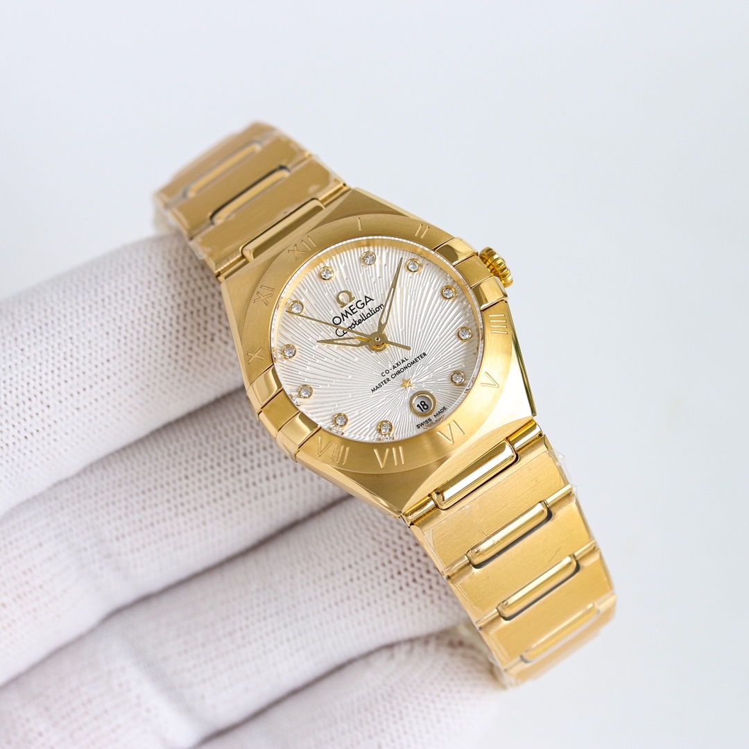 Omega Constellation Blue 8700 29mm