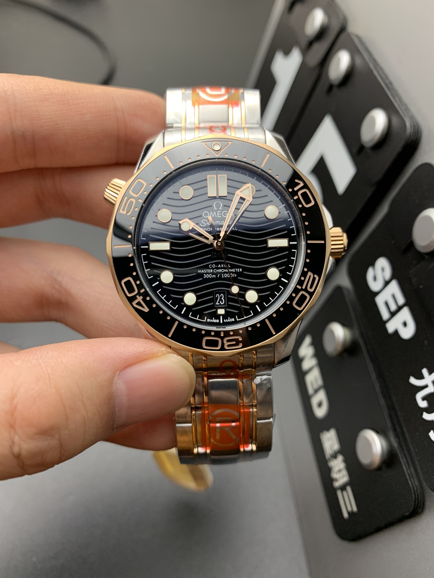 Omega Seamaster Rose Gold