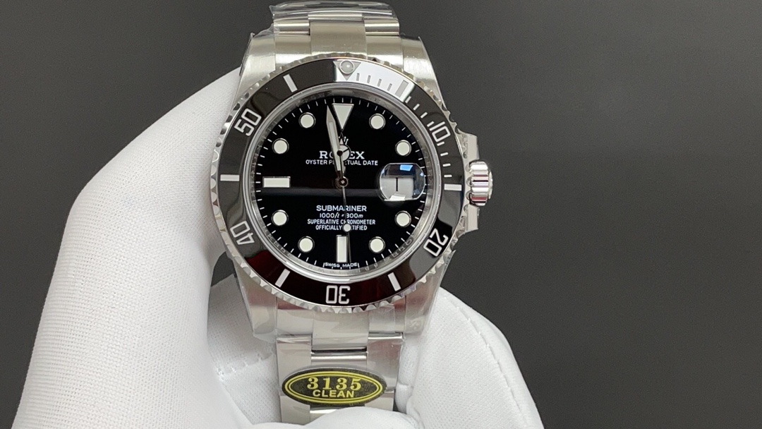 Rolex Submariner Black 3135