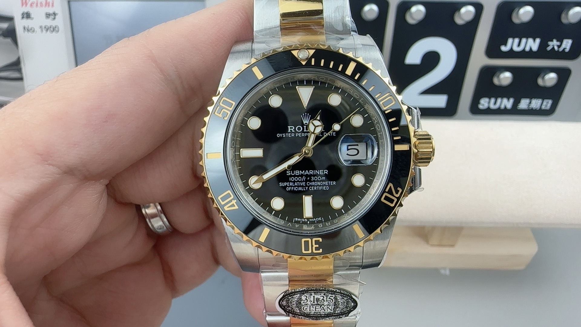 Rolex Submariner Black 3235 40mm