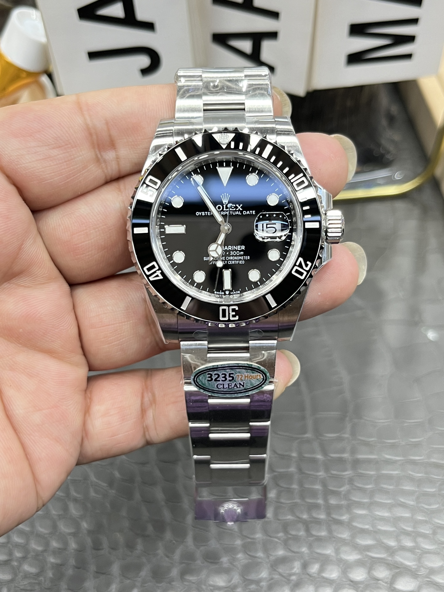 Rolex Submariner Black 3235 41mm