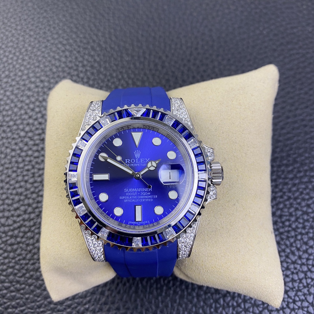 Rolex Submariner Blue 2824