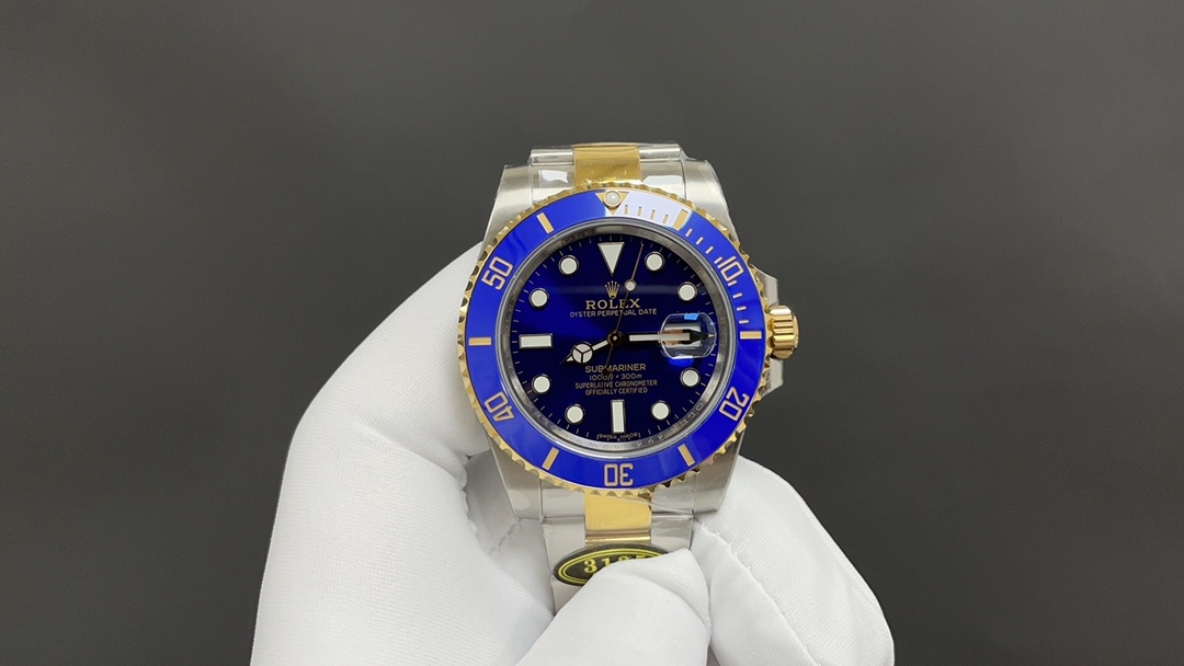 Rolex Submariner Blue 3135 40mm
