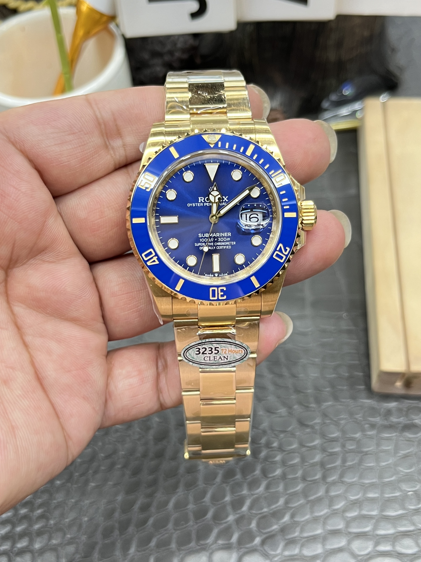 Rolex Submariner Blue 3235 41mm