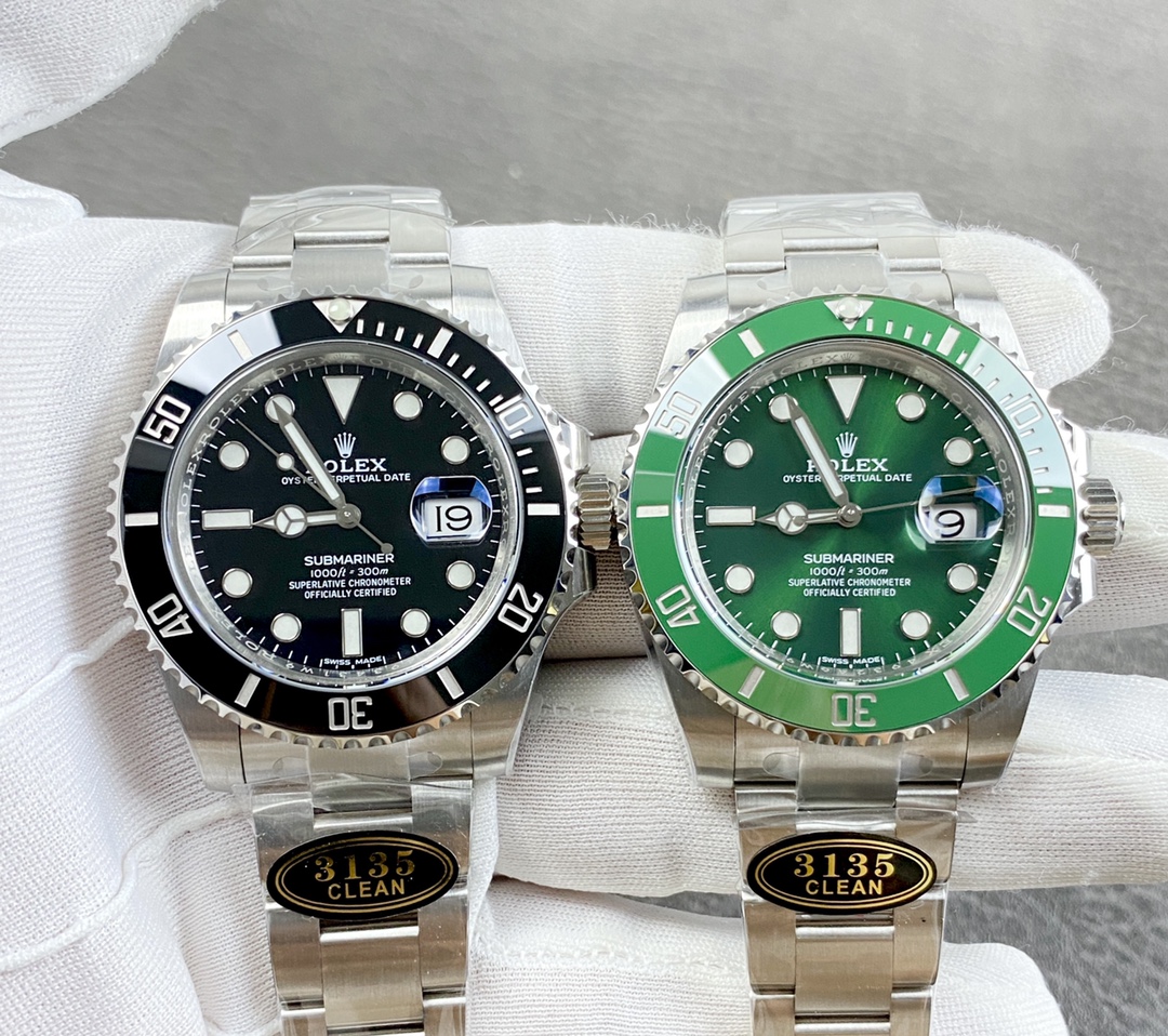 Rolex Submariner Green 3135 40mm