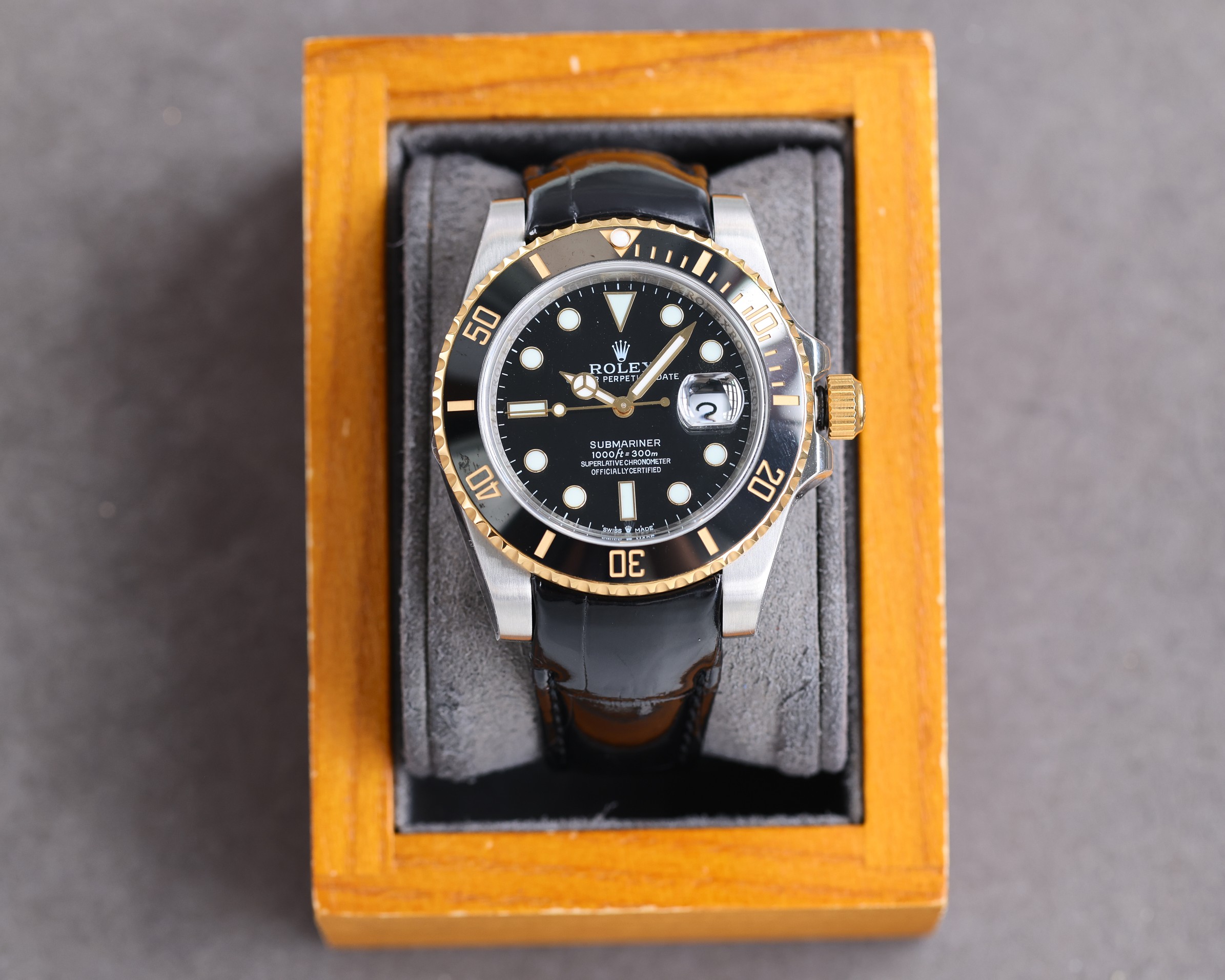 Rolex Submariner Ice Blue 2836 40mm