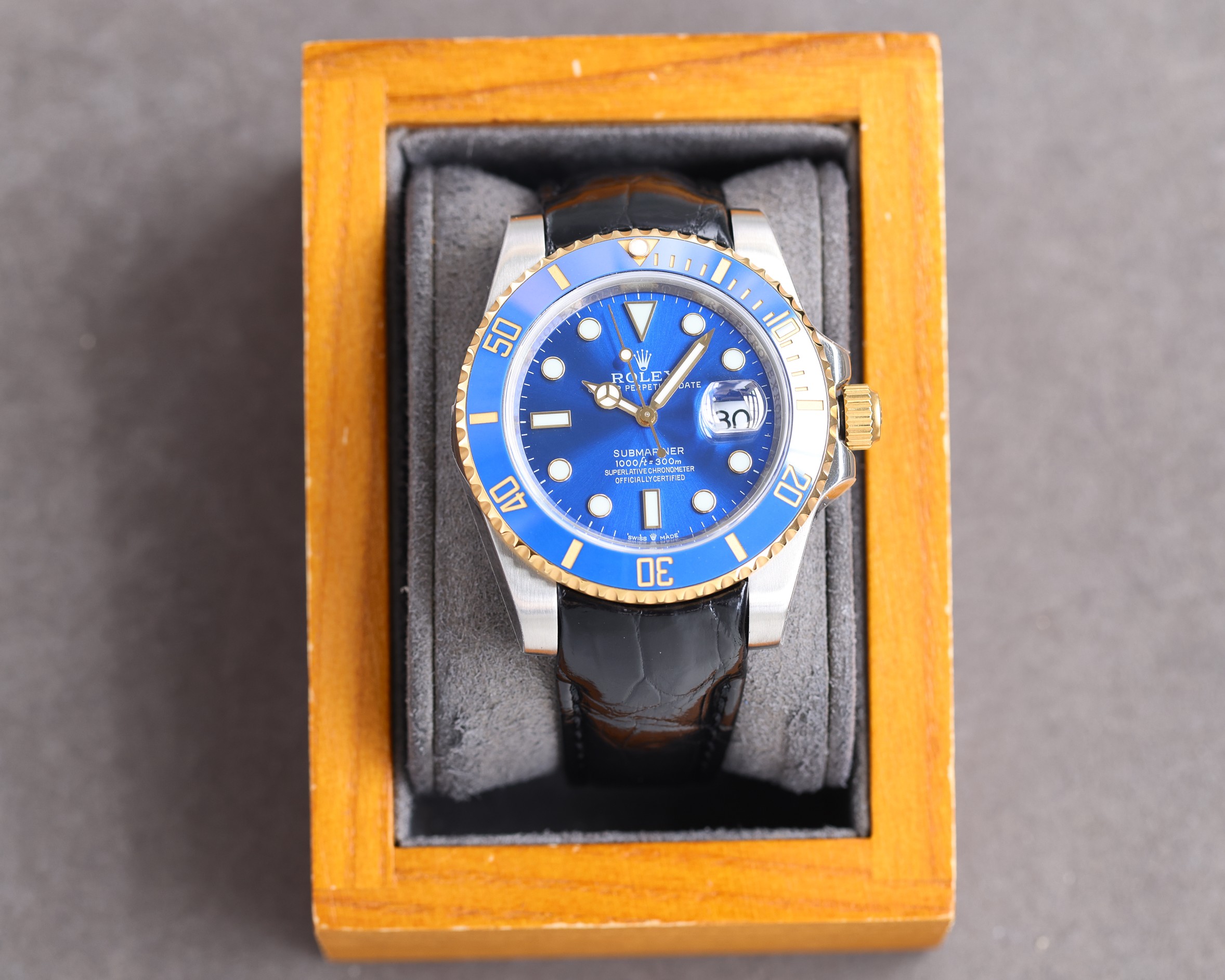 Rolex Submariner Ice Blue 2836 40mm