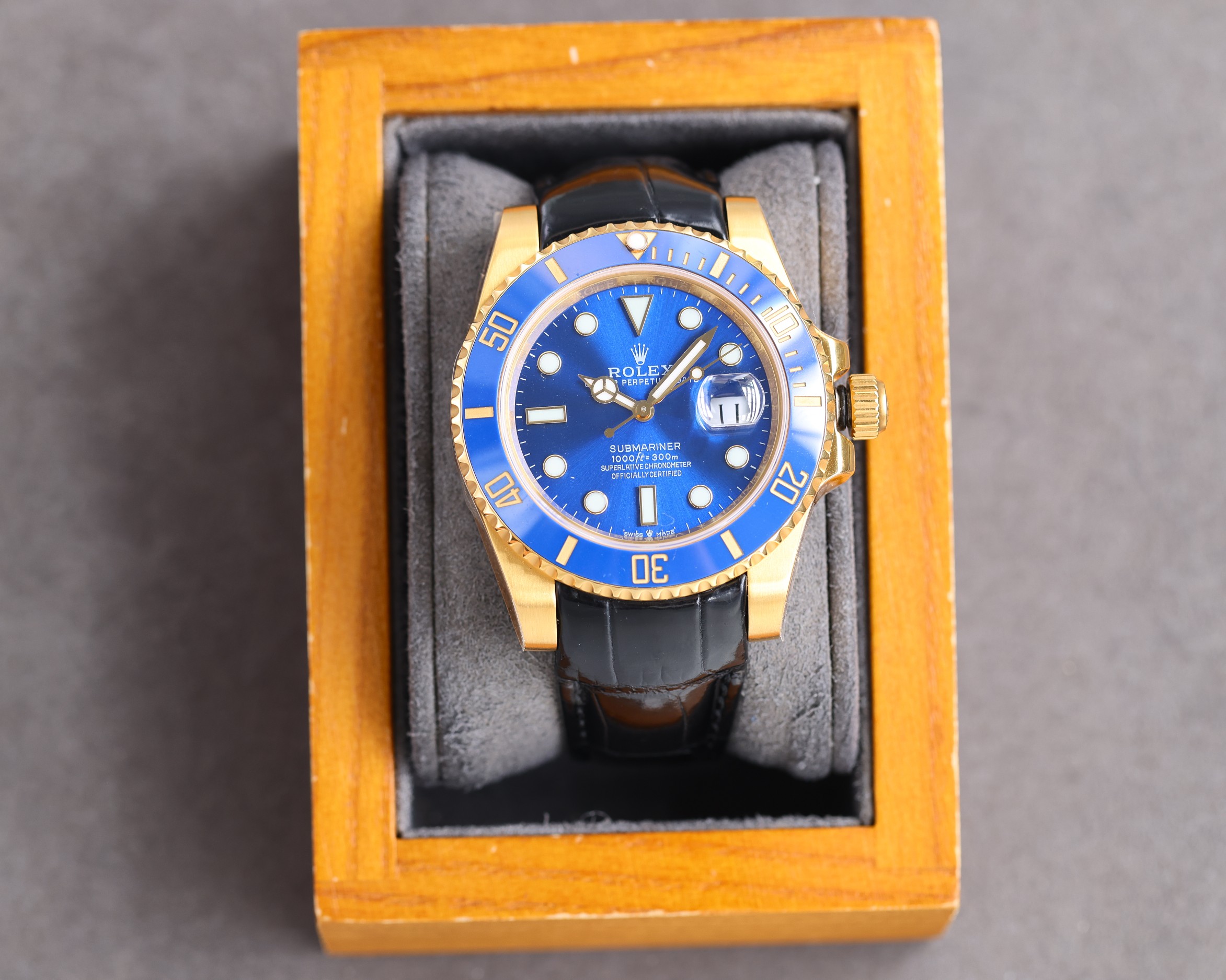 Rolex Submariner Ice Blue 2836 40mm