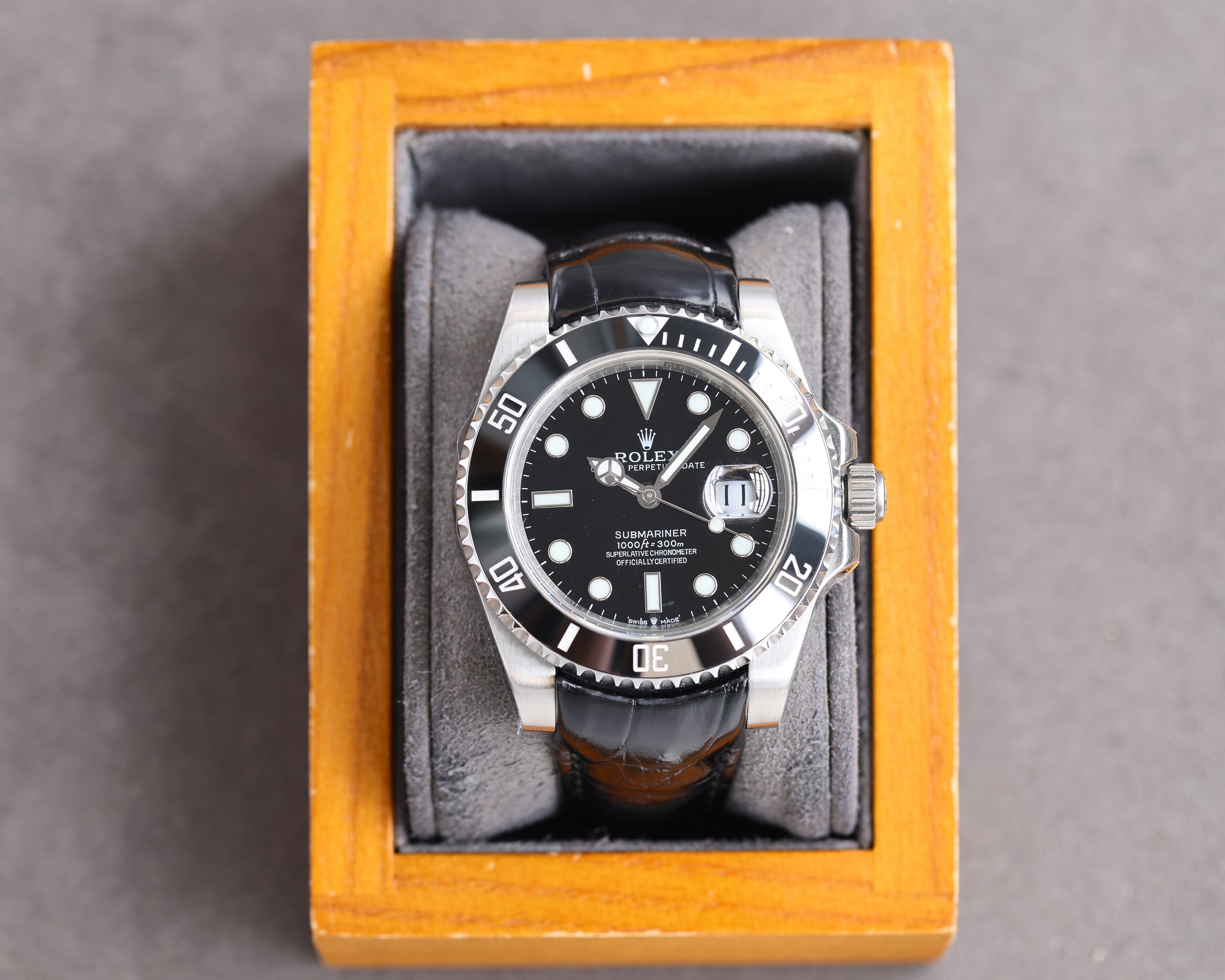 Rolex Submariner Ice Blue 2836 40mm