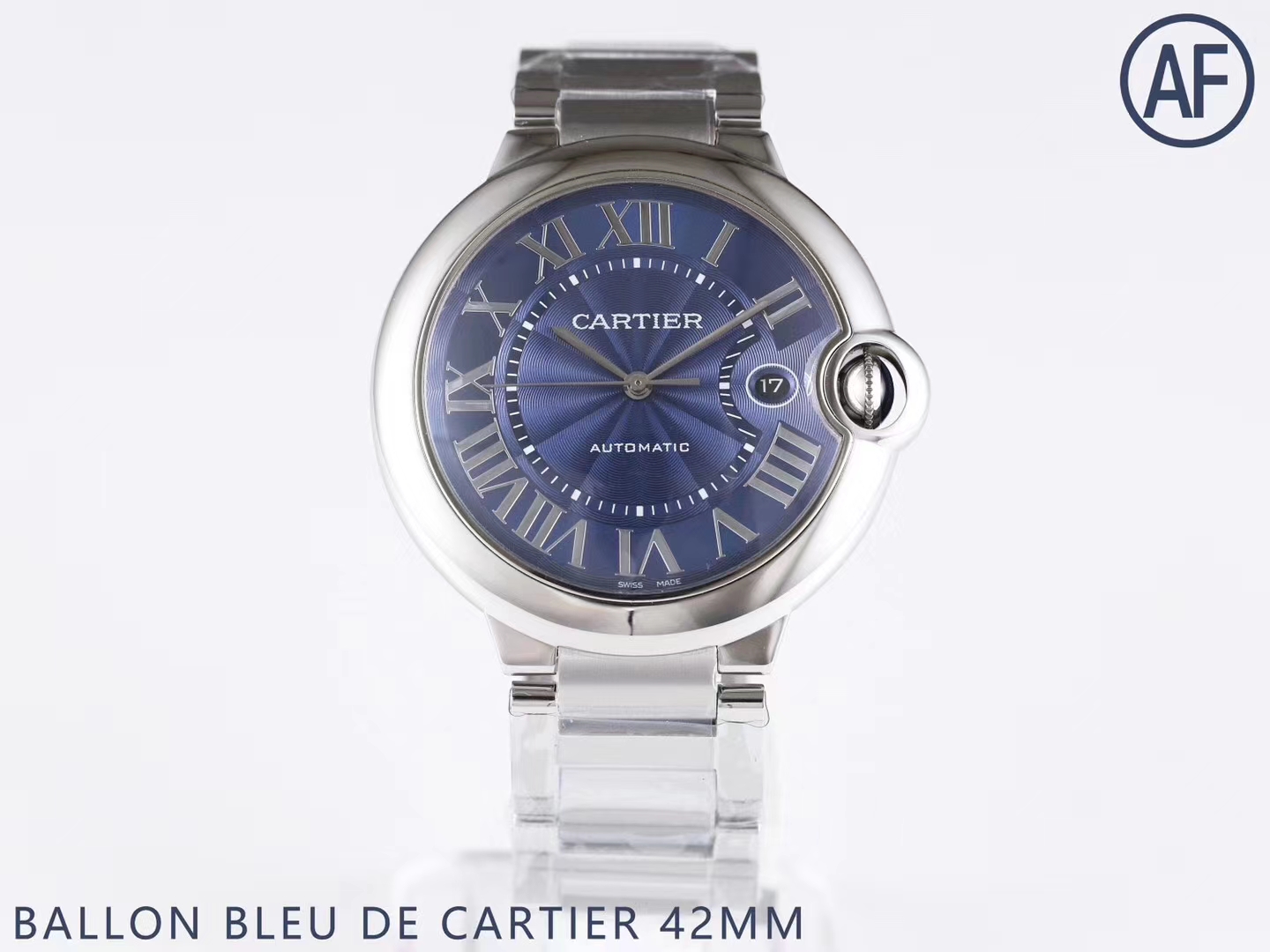 Cartier Ballon Bleu Blue 2892 42mm AF