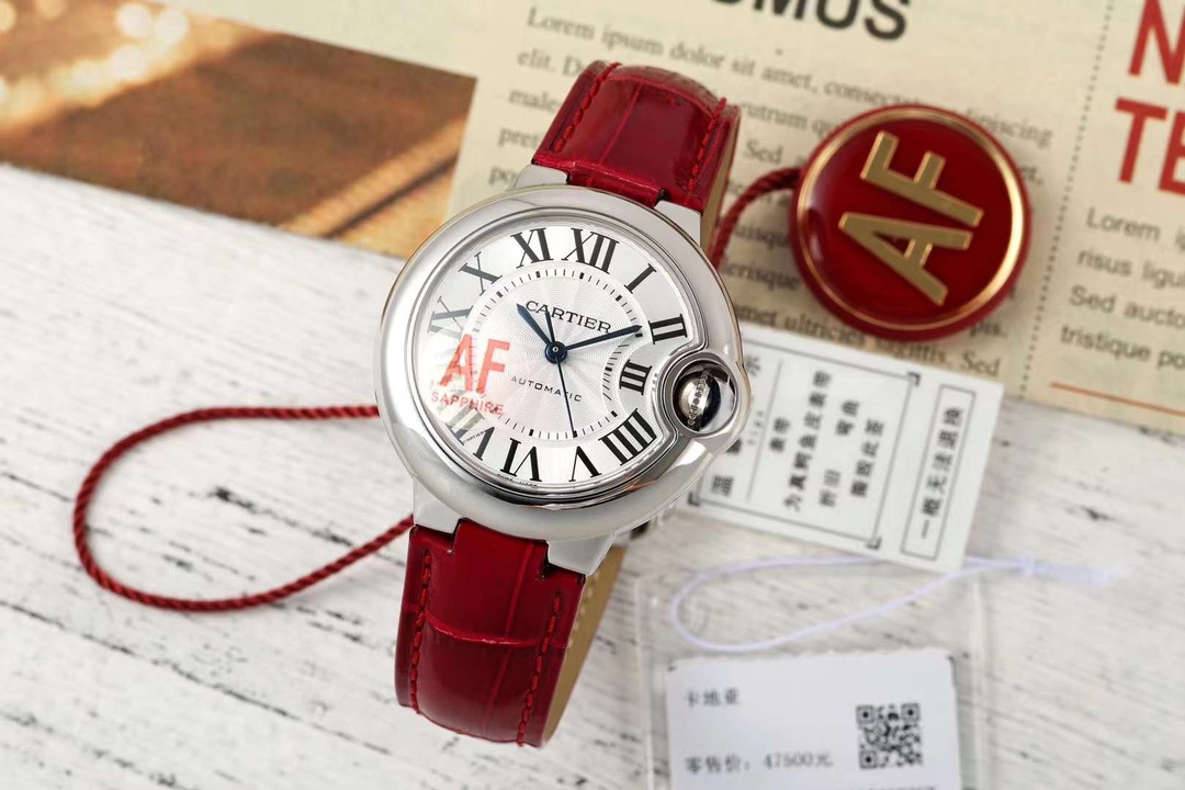 Cartier Ballon Bleu Blue 33mm AF