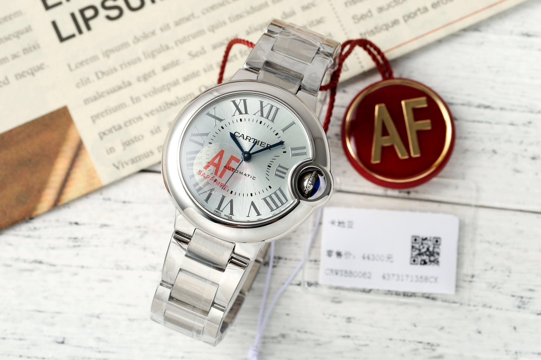 Cartier Ballon Bleu Blue 33mm AF