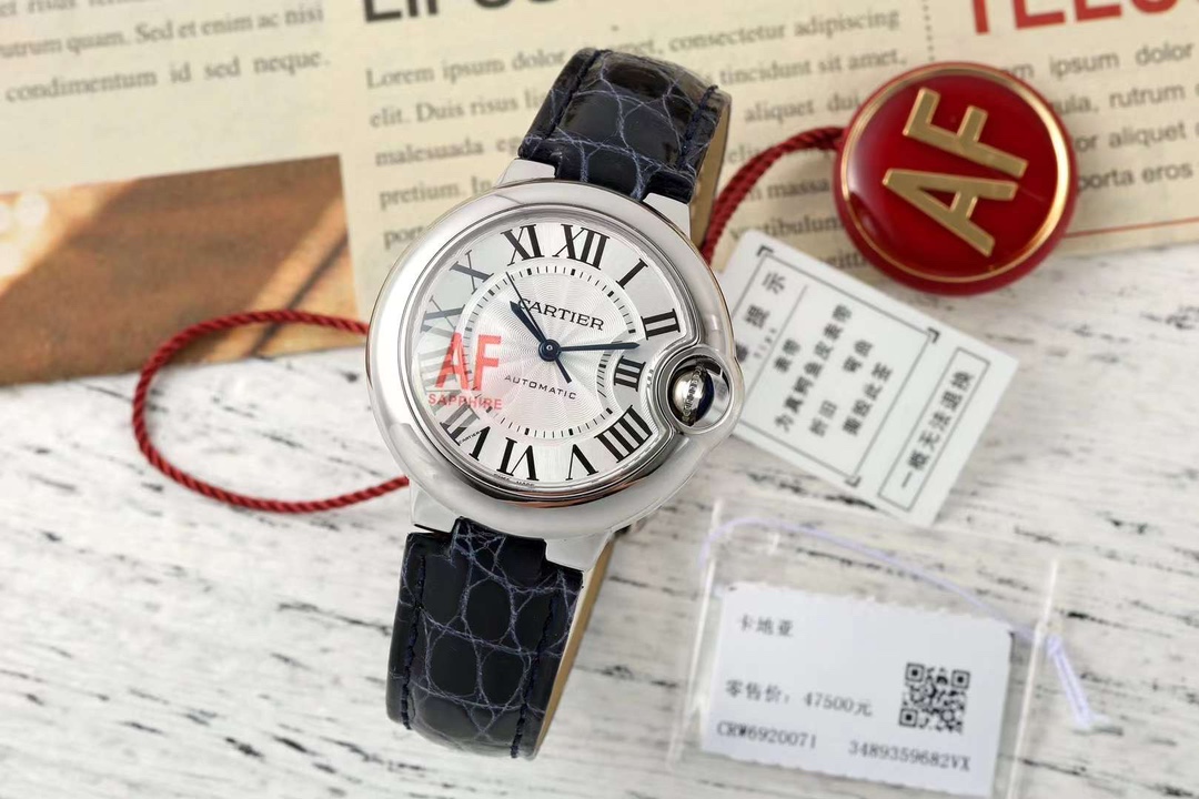 Cartier Ballon Bleu Blue 33mm AF
