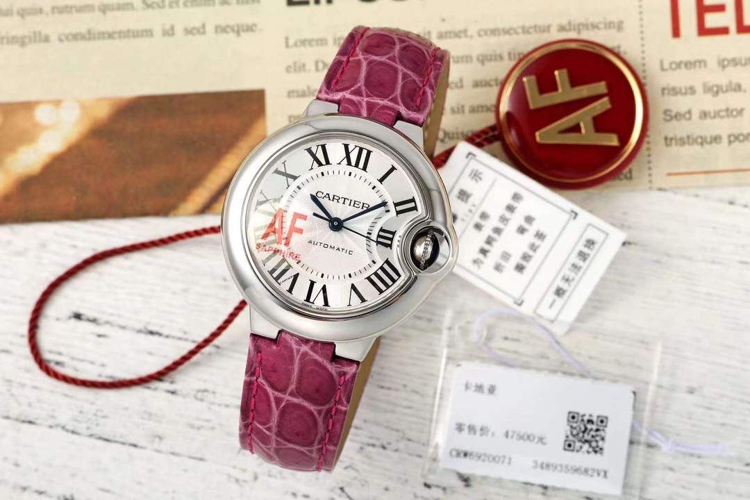 Cartier Ballon Bleu Blue 33mm AF