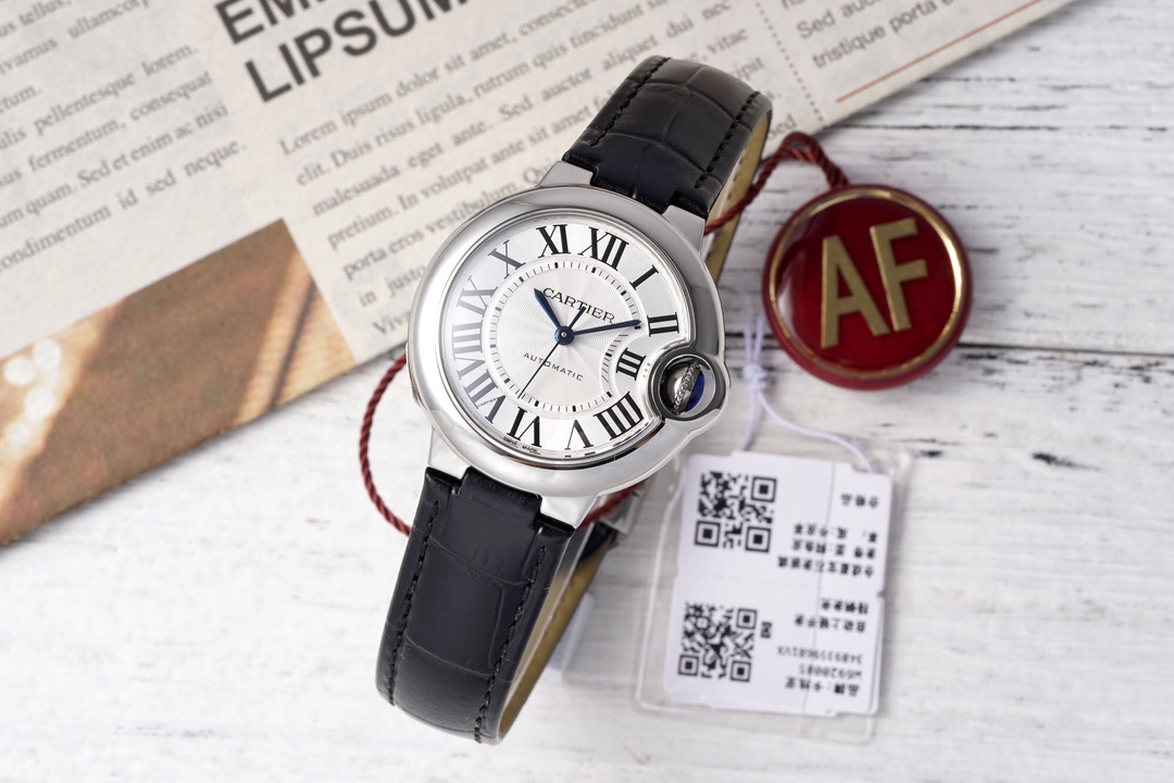 Cartier Ballon Bleu Blue 33mm AF
