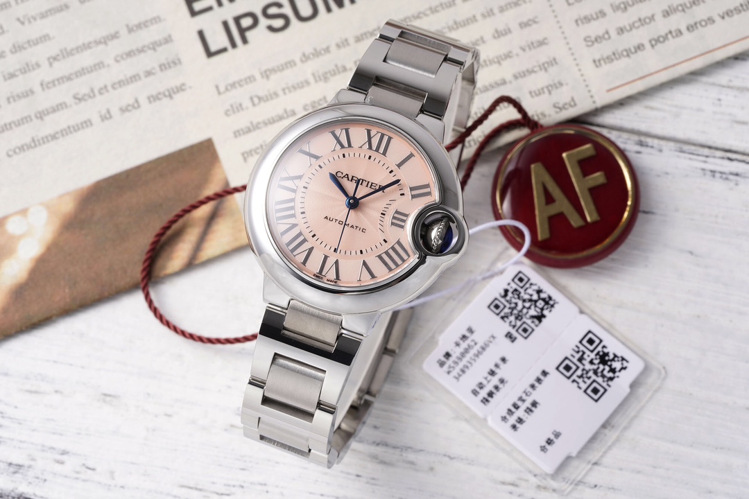 Cartier Ballon Bleu Blue 33mm AF