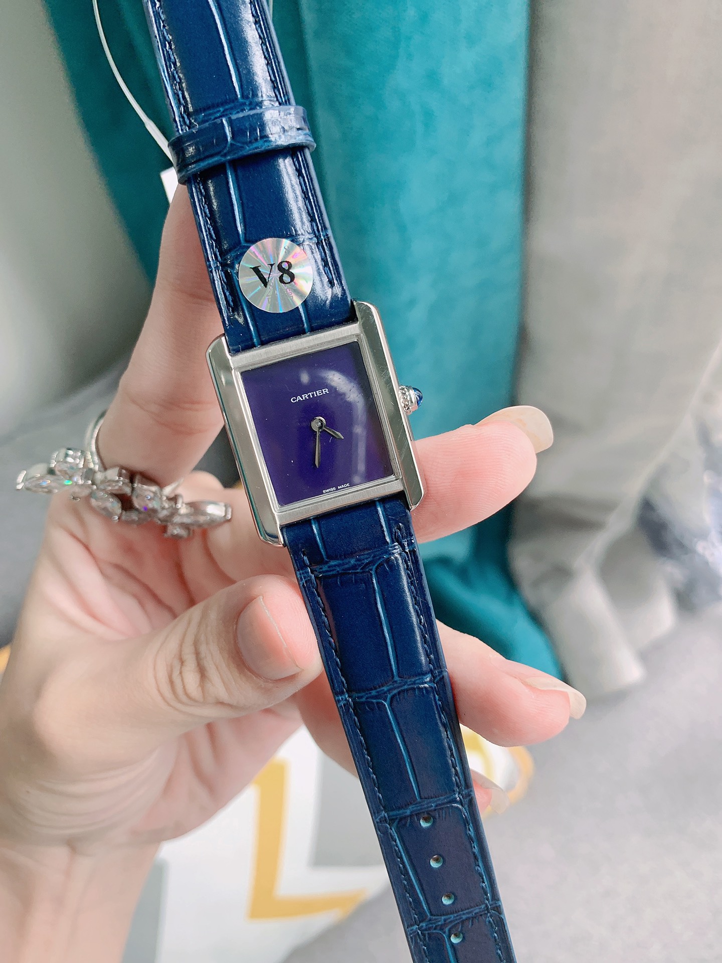 Cartier Tank Blue 2021 24mm