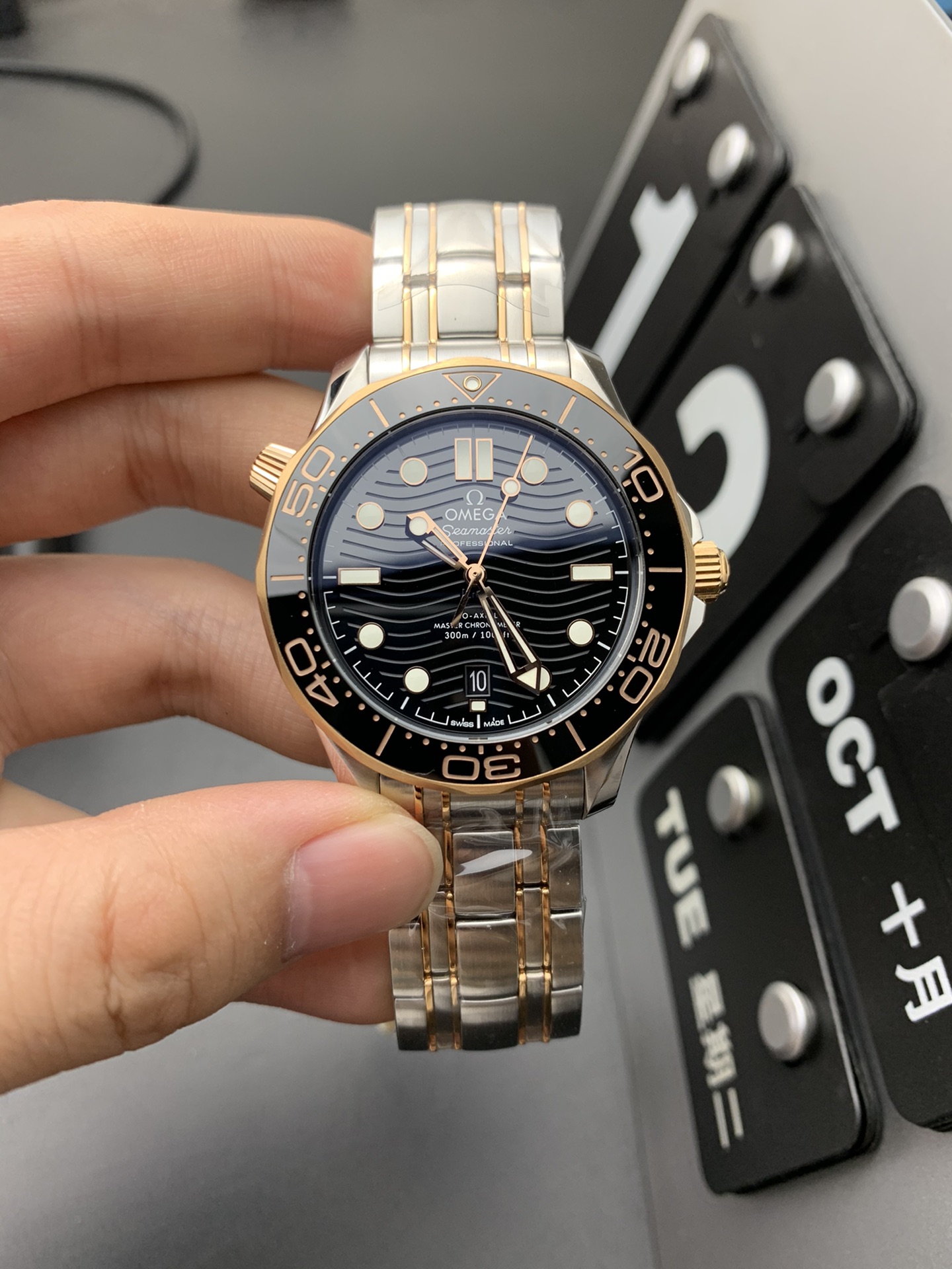 Omega Seamaster Rose Gold