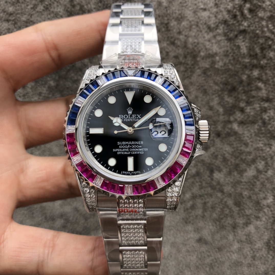 Rolex Submariner Blue 2836 40mm