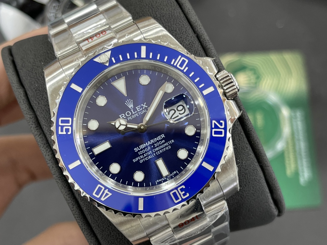 Rolex Submariner Ice Blue 3135 12.5mm EW