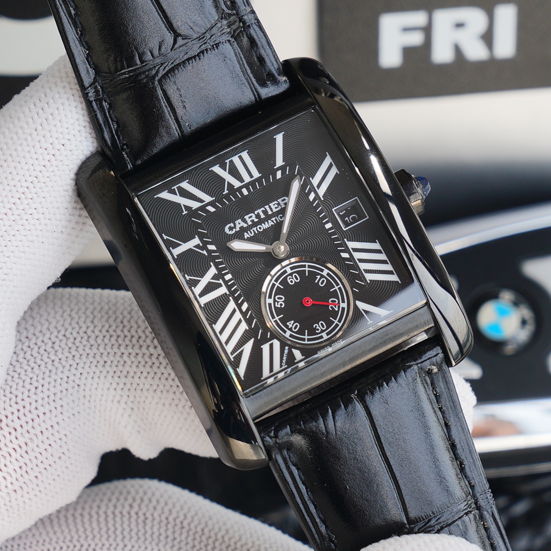 Cartier Tank Blue 1904-PS 34mm