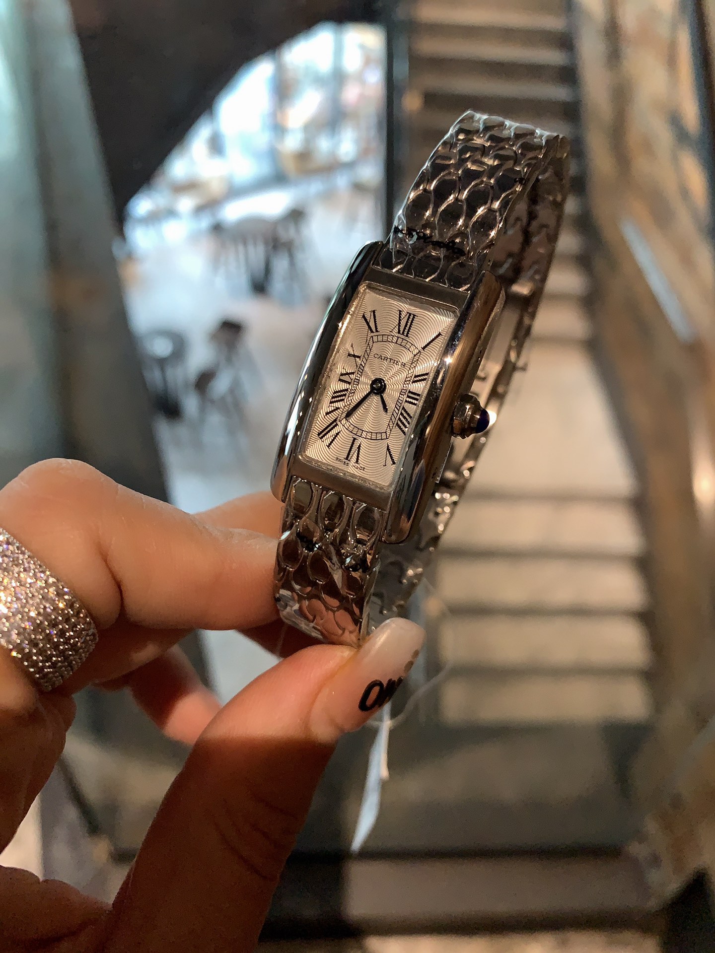 Cartier Tank Blue 20mm