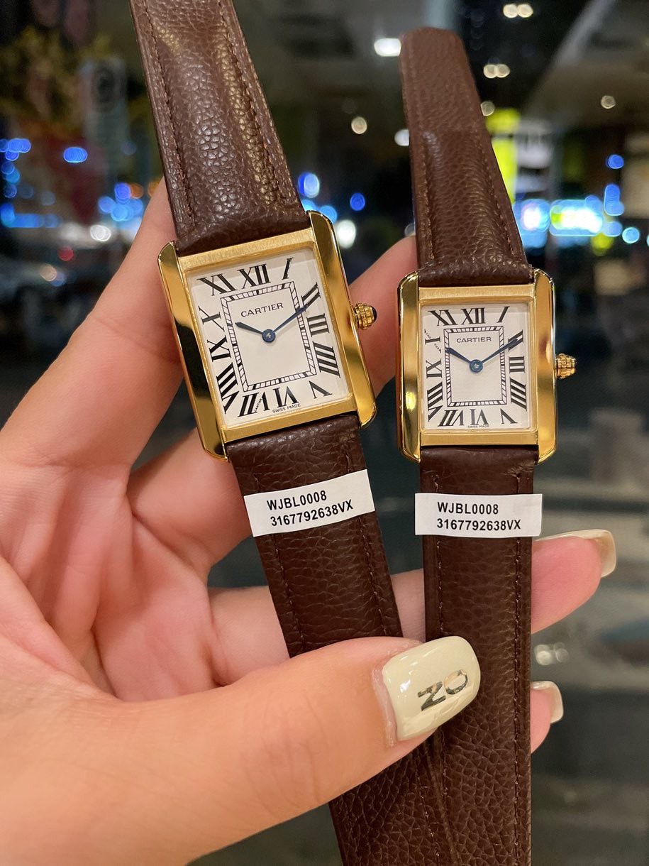 Cartier Tank Blue 27mm