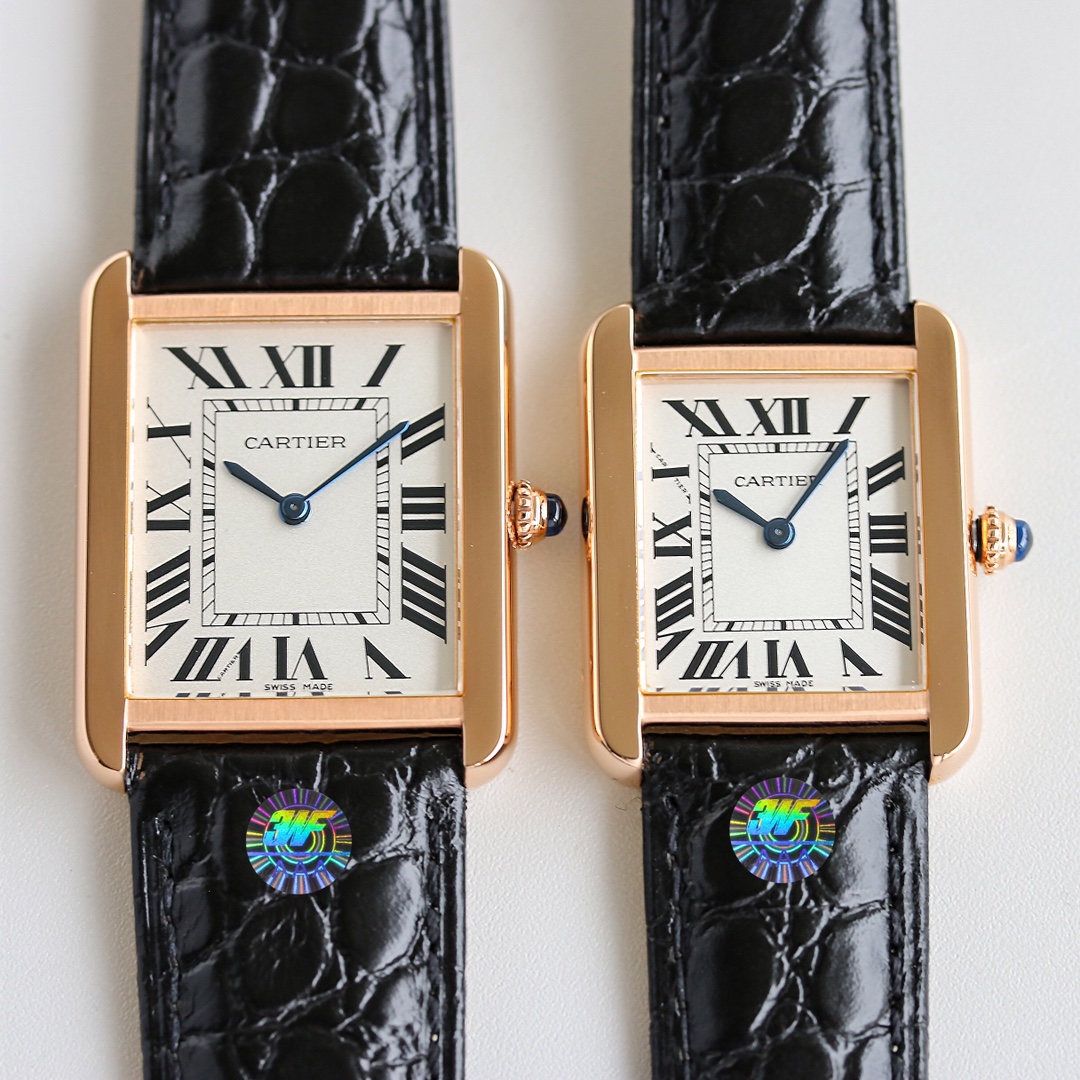 Cartier Tank Blue 34.8mm