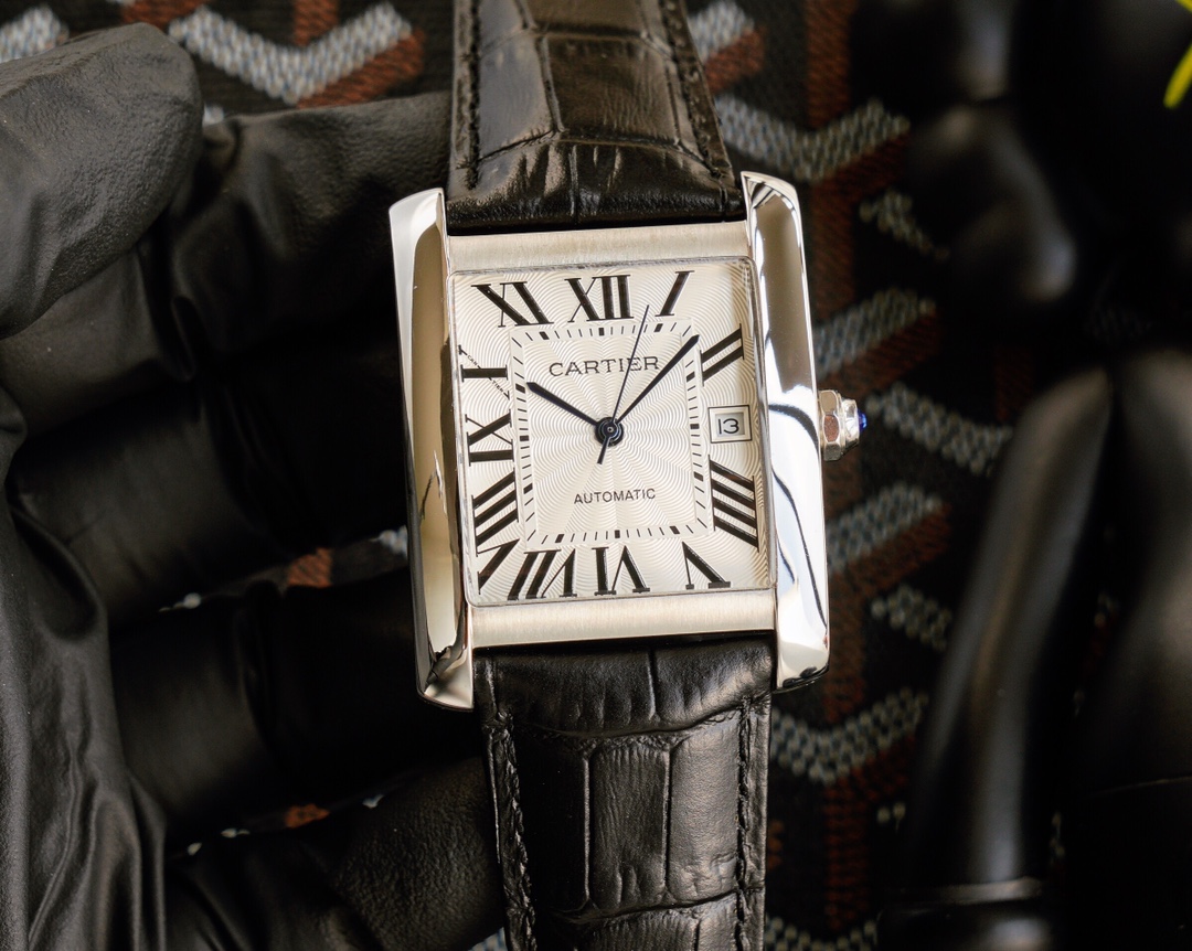 Cartier Tank Blue 36mm