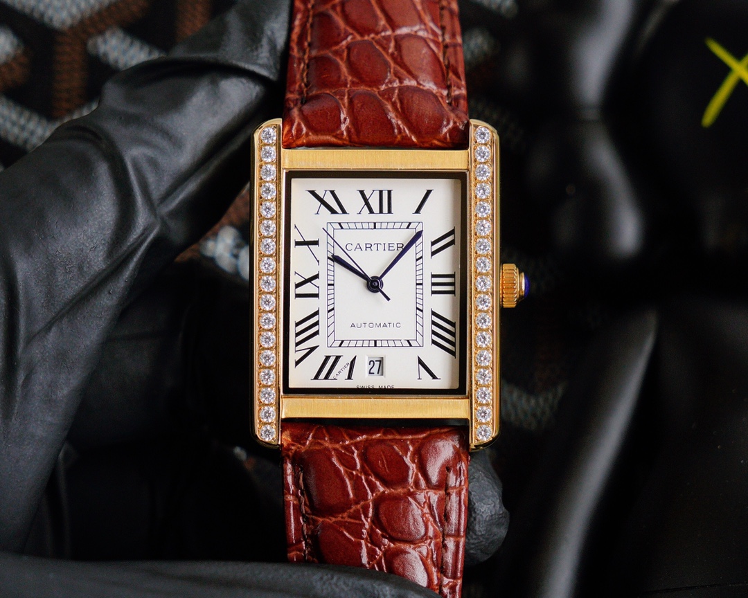 Cartier Tank Blue 8215 11mm