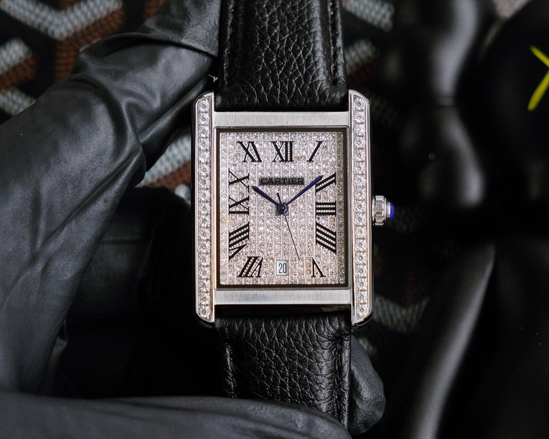 Cartier Tank Blue 8215 11mm