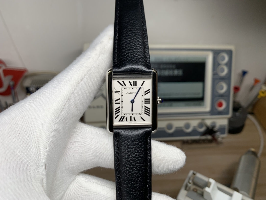 Cartier Tank Blue 85mm