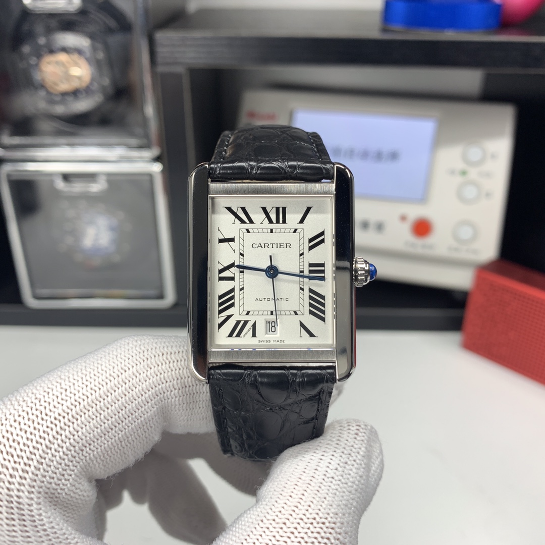 Cartier Tank Blue 85mm