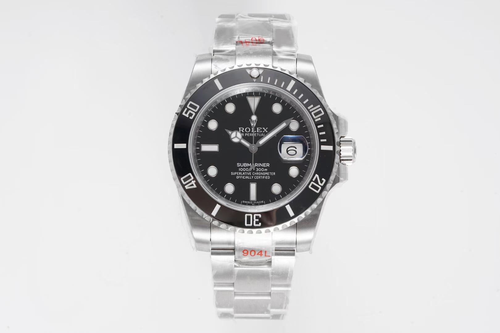 Rolex Submariner Black 2836
