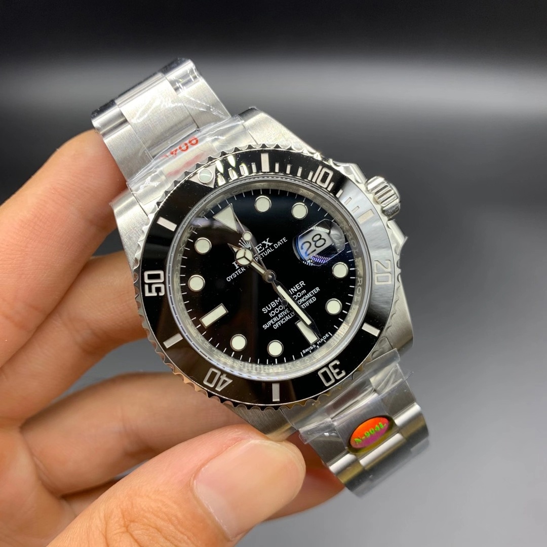 Rolex Submariner Black 3135